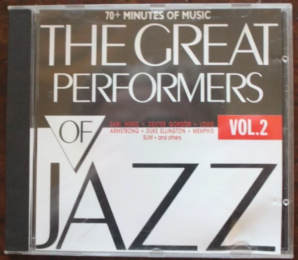 The Great Performers Of Jazz (Vol.2) Various 1989 CD Top-quality