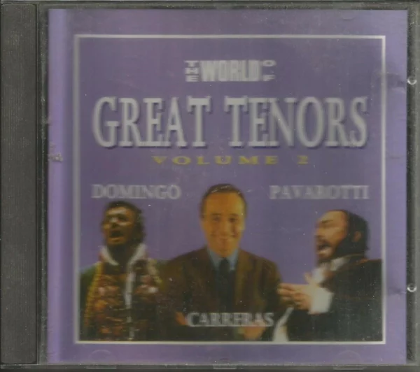 THE WORLD OF GREAT TENORS ~ VOL 2 Various 1992 CD Top-quality Free UK shipping