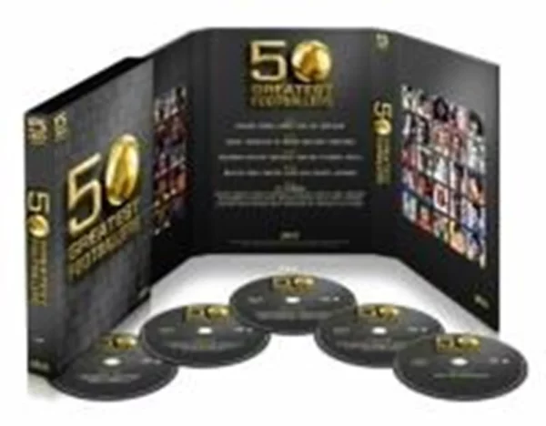 Football's Greatest - 50 Greatest Footballers 2010 DVD Top-quality