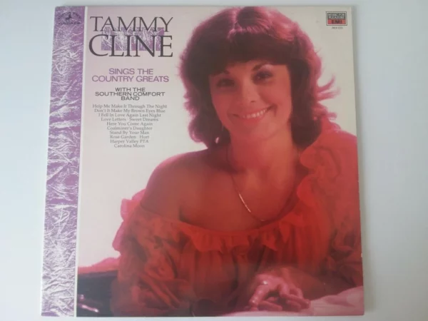 Tammy Cline - Sings The Country Greats (LP) Tammy Cline 1987 Records Top-quality