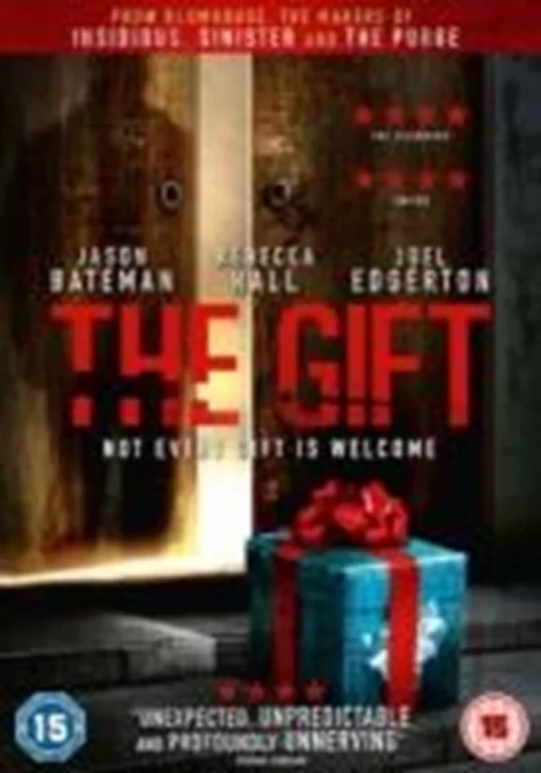 The Gift Jason Bateman 2015 DVD Top-quality Free UK shipping