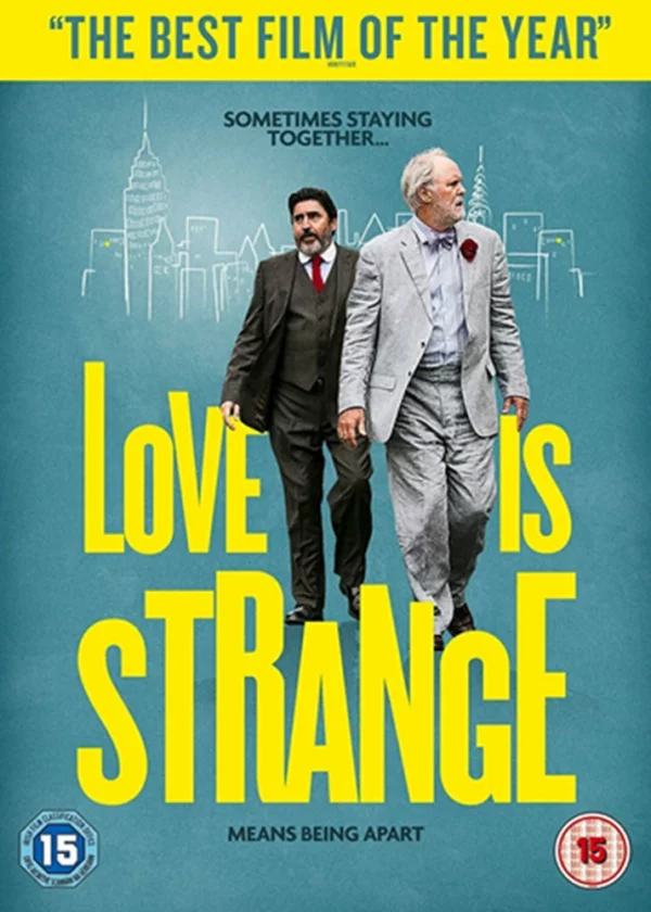 Love Is Strange John Lithgow 2015 New DVD Top-quality Free UK shipping