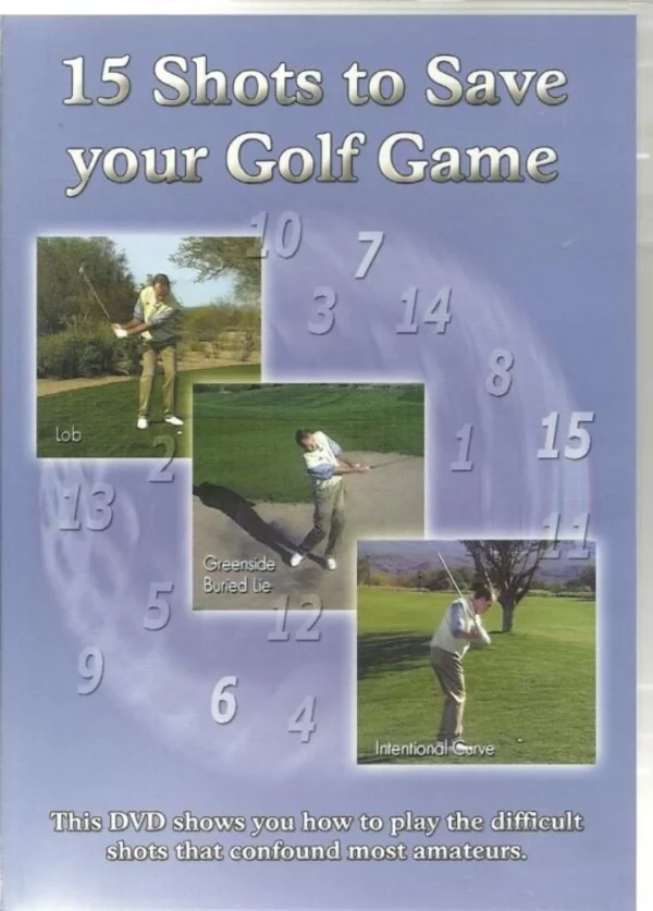 15 Shots to Save Your Golf Game Tim Mahoney New DVD Top-quality