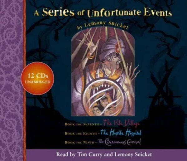 A Series of Unfortunate Events Lemony Snicket CD Top-quality Free UK shipping