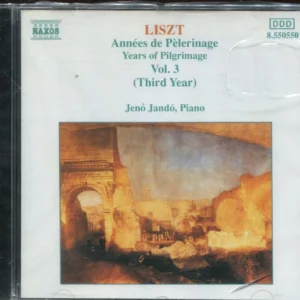 Liszt: Annees De Pelerinage 3 Liszt: AnnAes de PAlerinage Vol.3 1991 CD