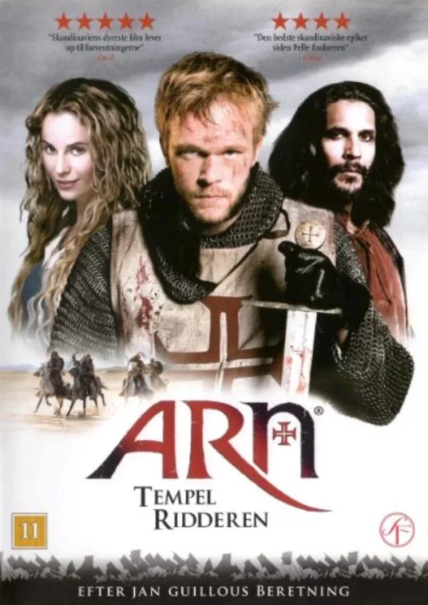 Arn - Tempelridderen JOAKIM NÄTTERQVIST 2007 DVD Top-quality Free UK shipping