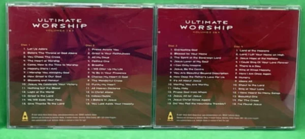 Ultimate Worship Various Artists 2007 CD Top-quality Free UK shipping