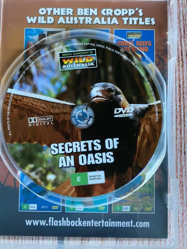 Ben Cropp's Wild Australia: Secrets Of An Oasis New DVD Top-quality