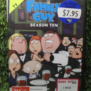 Family Guy Season Ten 2011 DVD Top-quality Free UK shipping