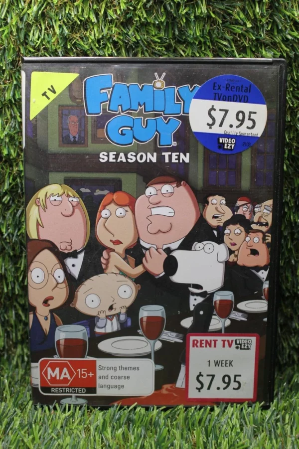 Family Guy Season Ten 2011 DVD Top-quality Free UK shipping