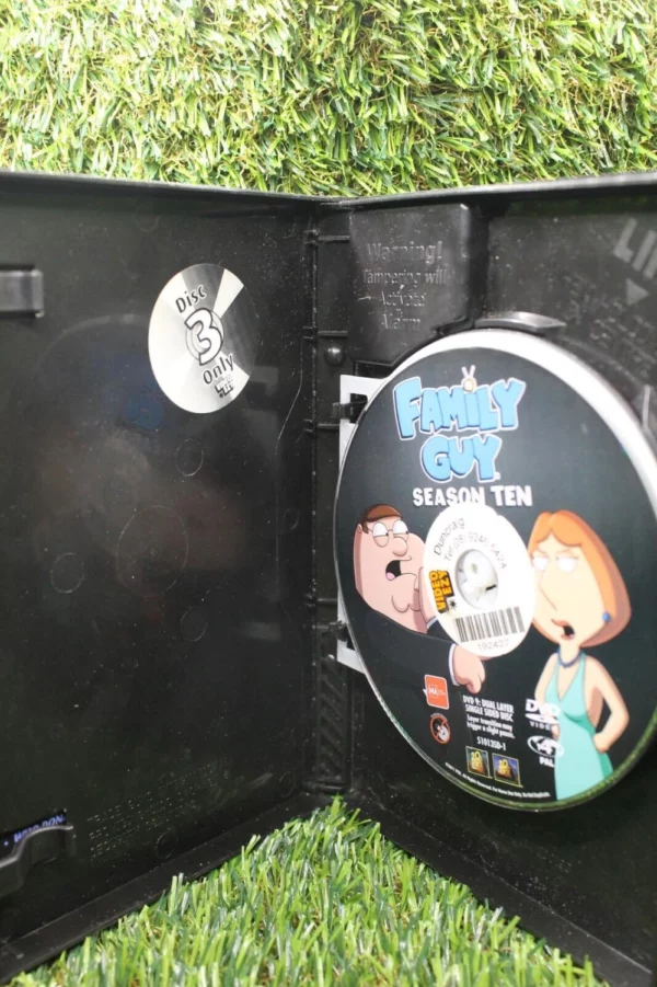 Family Guy Season Ten 2011 DVD Top-quality Free UK shipping