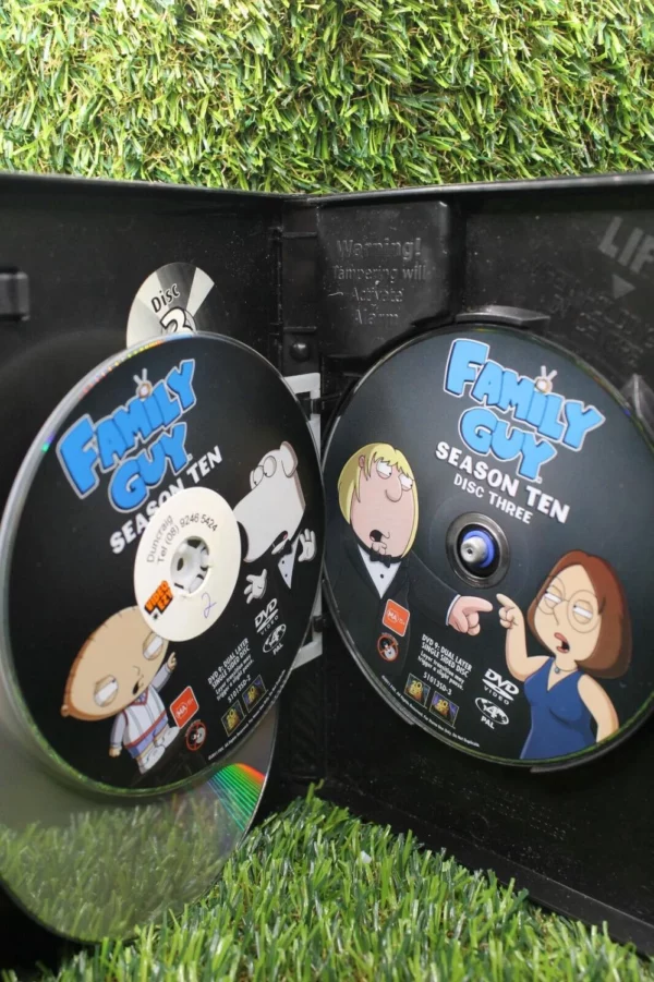 Family Guy Season Ten 2011 DVD Top-quality Free UK shipping