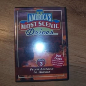 AMERICA'S MOST SENIC DRIVES FROM ARIZONA TO ALASKA - - DVD Top-quality