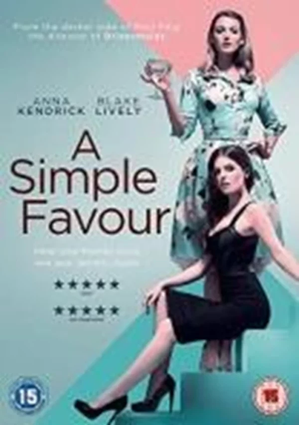 A Simple Favour Anna Kendrick 2019 New DVD Top-quality Free UK shipping