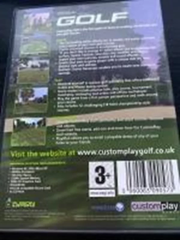 Customplay Golf Windows 98 2005 New Top-quality Free UK shipping