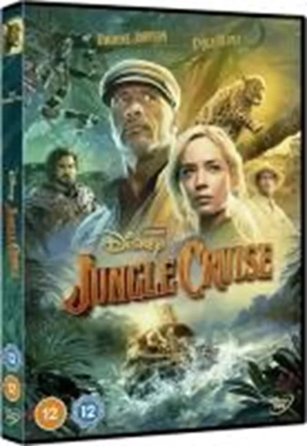 Jungle Cruise Dwayne Johnson 2021 New DVD Top-quality Free UK shipping