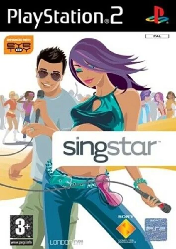 SingStar Sony PlayStation 2 2007 Top-quality Free UK shipping