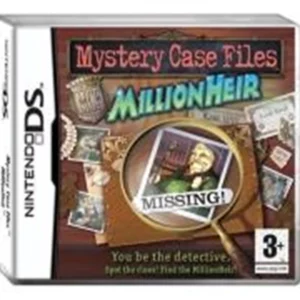 Mystery Case Files: Millionheir Nintendo DS 2009 Top-quality Free UK shipping