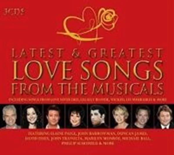 Latest And Greatest Love Songs From The Musicals Various 2011 CD Top-quality