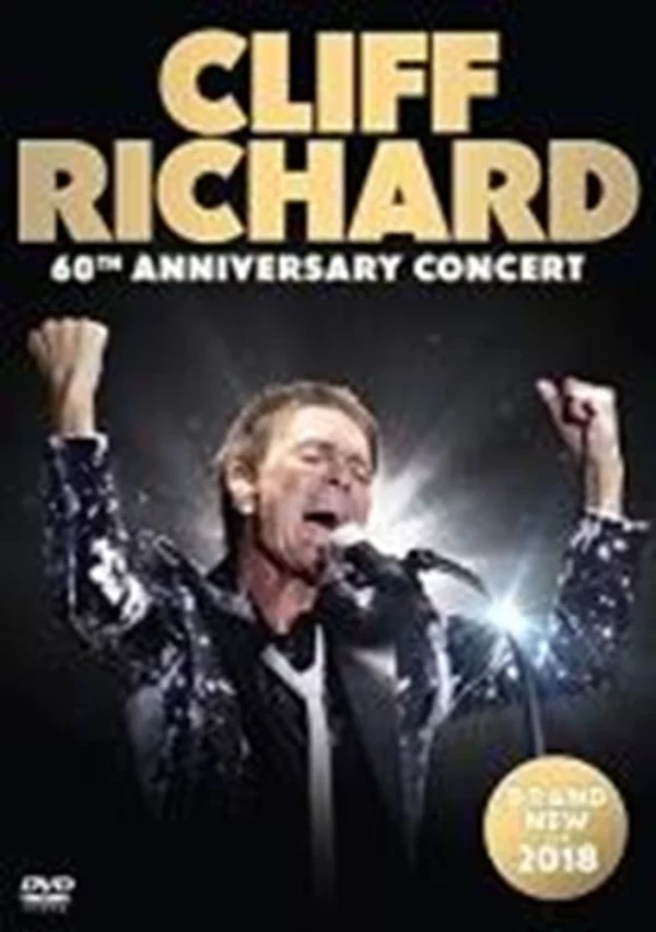 Cliff Richard 60th Anniversary Concert Cliff Richard 2018 DVD Top-quality