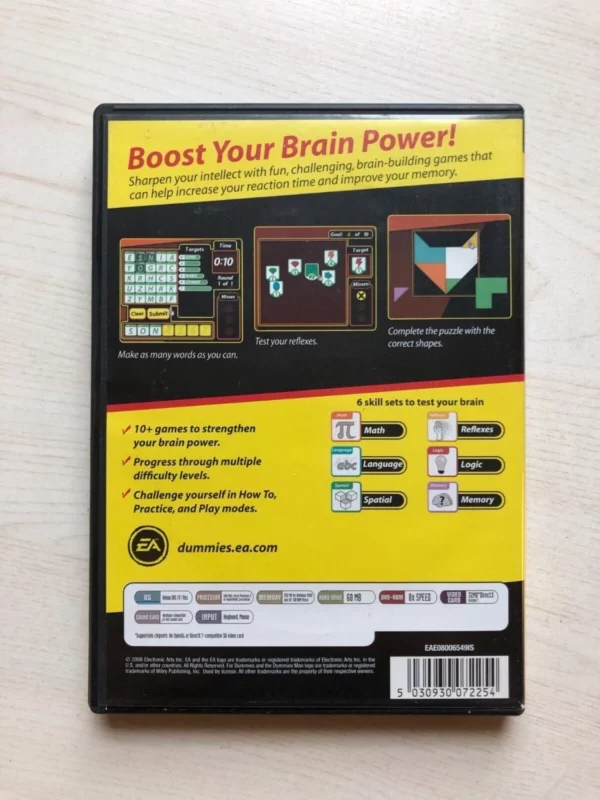 Brain Training For Dummies Windows XP/Vista/200 2009 Top-quality