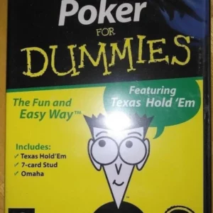 Poker For Dummies Windows XP/Vista/200 2009 New Top-quality Free UK shipping