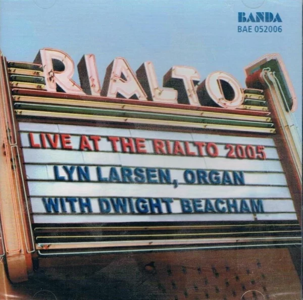 Live at the Rialto 2005 Lyn Larsen 2006 CD Top-quality Free UK shipping