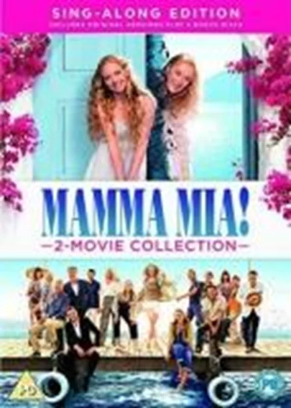 Mamma Mia! 2-Movie Collection Meryl Streep 2018 DVD Top-quality