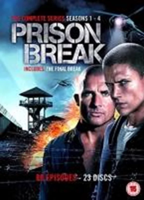 Prison Break - Complete Season 1-4 Wentworth Miller 2012 DVD Top-quality