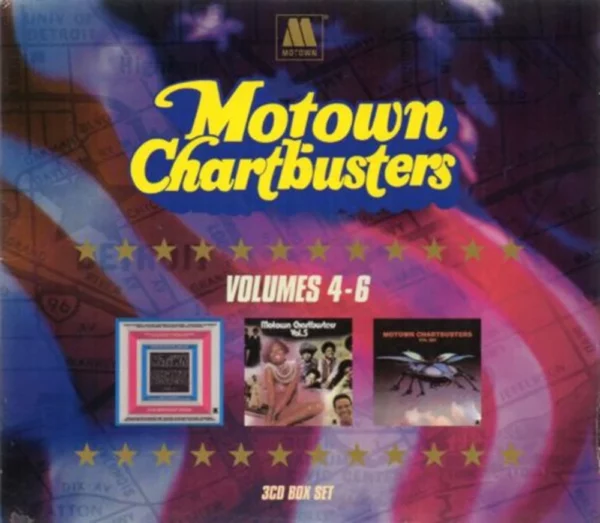 Motown Chartbusters Vol 4 - 6 Triple Set Various Artists 2001 CD Top-quality