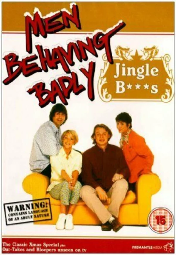 Men Behaving Badly - Jingle Balls! Martin Clunes DVD Top-quality