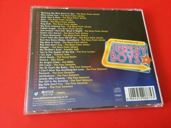 A Tribute To The Four Seasons & The Jersey Boys The Boys From Jersey 2014 CD