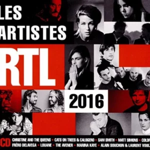 Les Artistes Rtl 2016 Various Artists 2016 CD Top-quality Free UK shipping