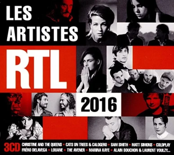 Les Artistes Rtl 2016 Various Artists 2016 CD Top-quality Free UK shipping