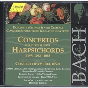 Bach: Concertos for Three & Four Harpsichords various 2000 CD Top-quality