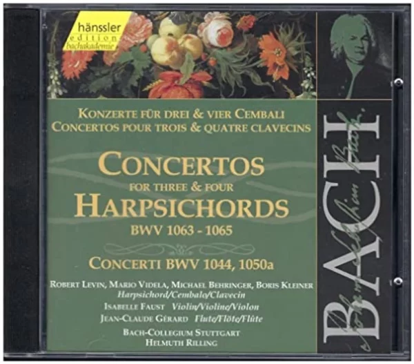 Bach: Concertos for Three & Four Harpsichords various 2000 CD Top-quality