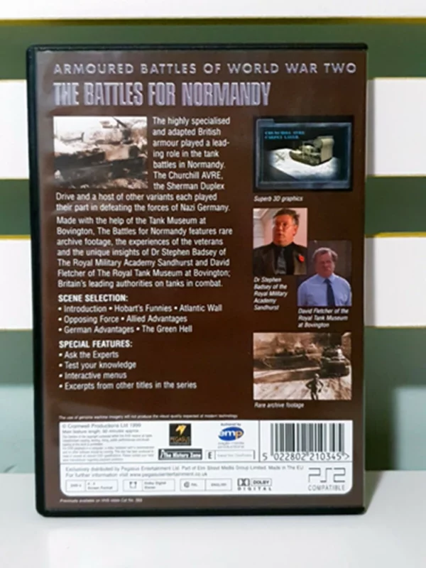 Tanks! - The Battles For Normandy David Fletcher 1999 DVD Top-quality