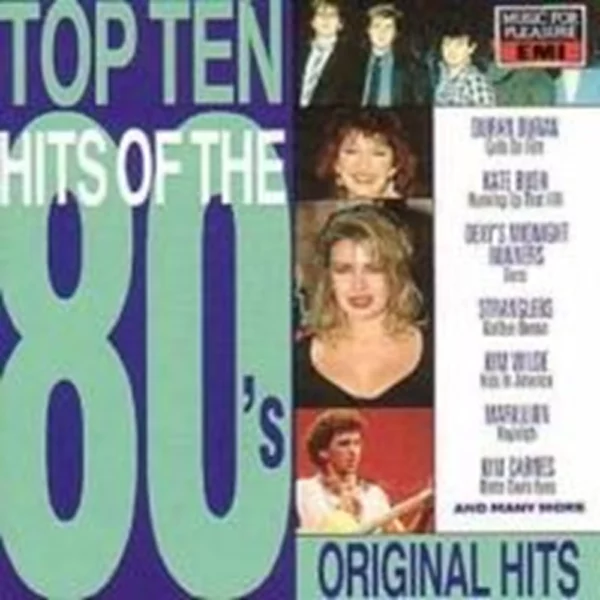 Top Ten Hits of the 80's Various Artists 1990 CD Top-quality Free UK shipping