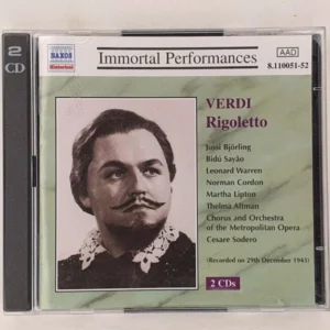 Verdi: Rigoletto various 2000 CD Top-quality Free UK shipping