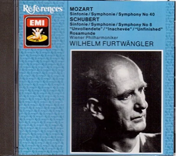 Mozart: Symphony N.40 ; Schubert: Symphony N.8 Wiener Philharmoniker 1993 CD