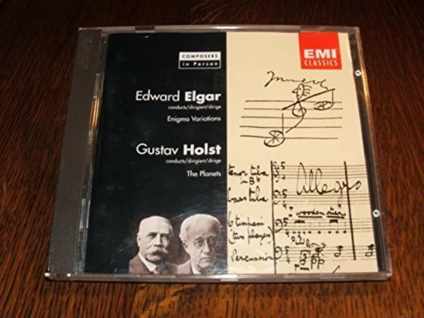 Elgar/Holst Enigma Variations/Planets various 1993 CD Top-quality