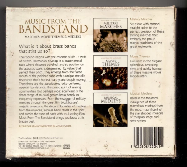 Music from the Bandstand Various Artists 2002 CD Top-quality Free UK shipping