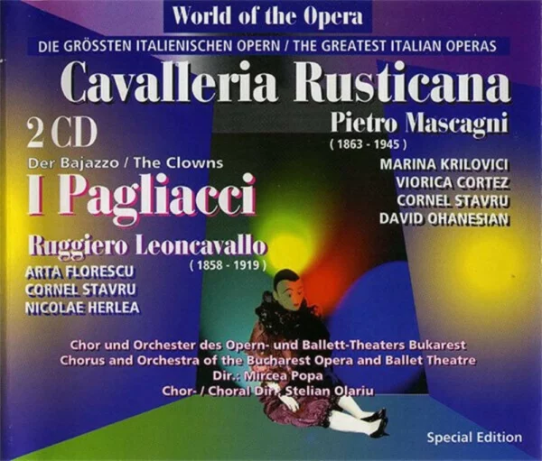 Cavall.Rusticana/I Pagliacci various 1996 CD Top-quality Free UK shipping