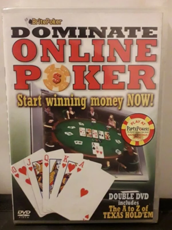 Dominate Online Poker 2005 DVD Top-quality Free UK shipping