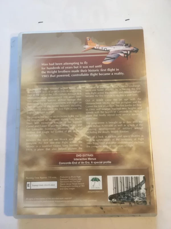 THE STORY OF FLIGHT DVD Top-quality Free UK shipping