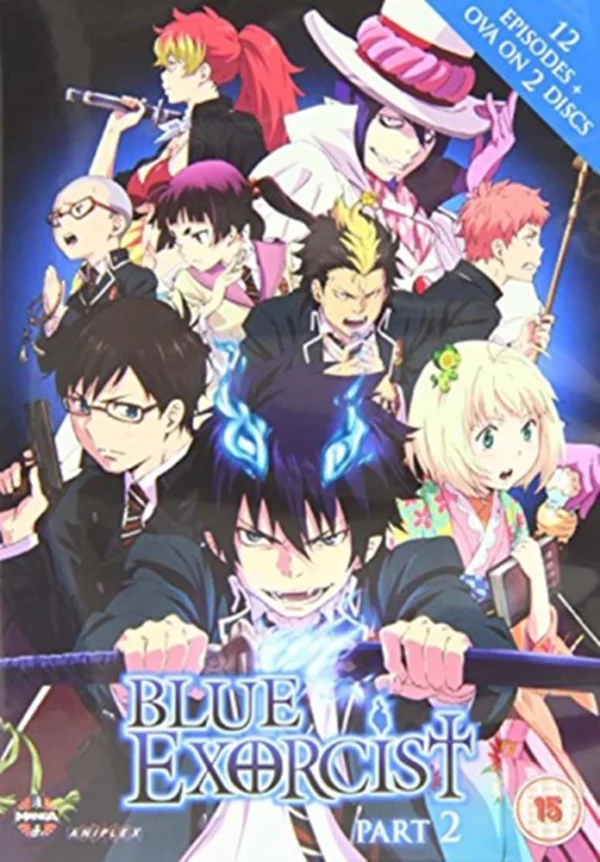 Blue Exorcist Part 2 Jun Fukuyama 2012 DVD Top-quality Free UK shipping