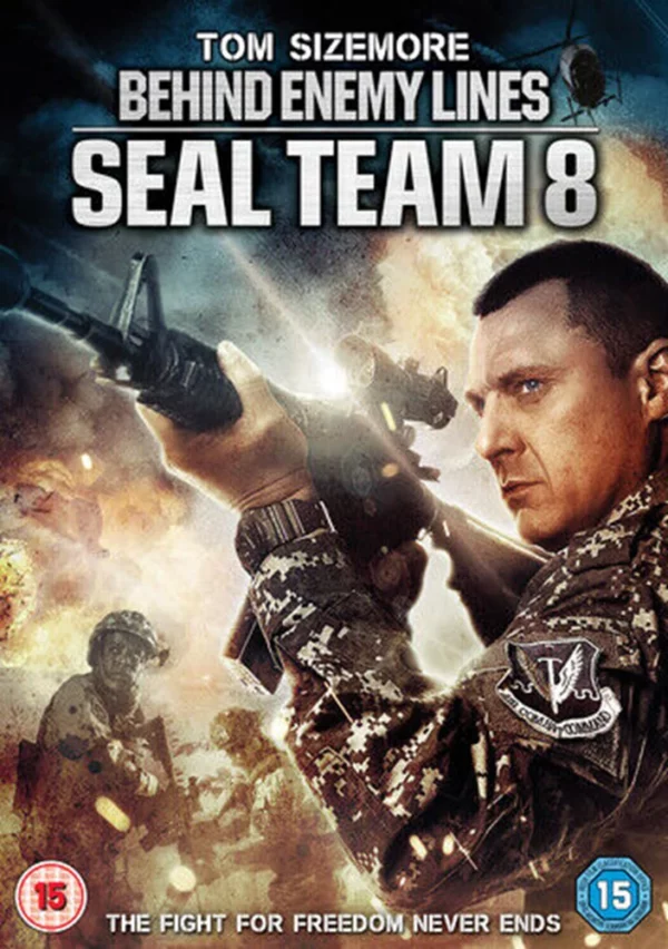 Behind Enemy Lines Seal Team 8 Tom Sizemore 2014 DVD Top-quality