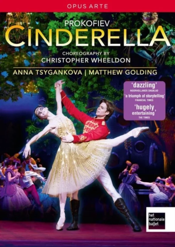 Prokofiev: Cinderella Anna Tsygankova 2012 DVD Top-quality Free UK shipping