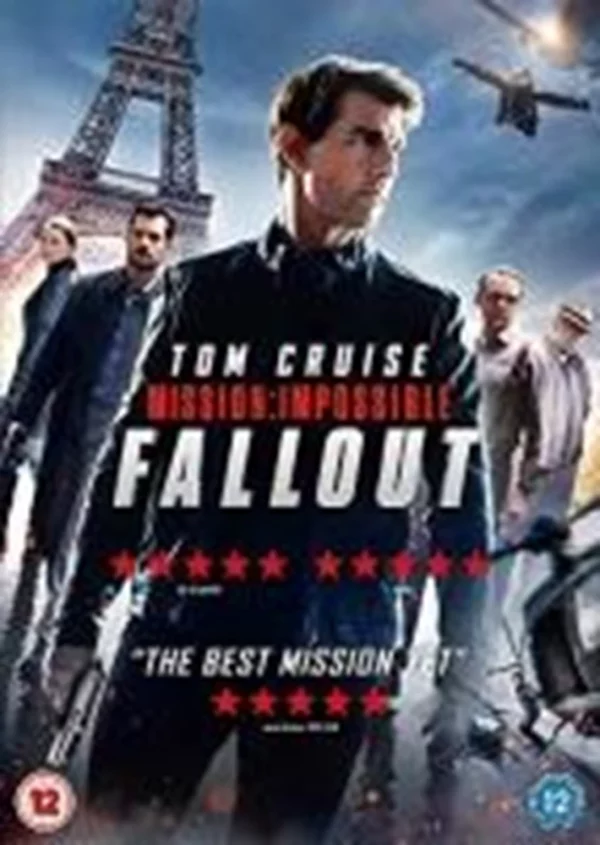 Mission: Impossible - Fallout Tom Cruise 2018 New DVD Top-quality