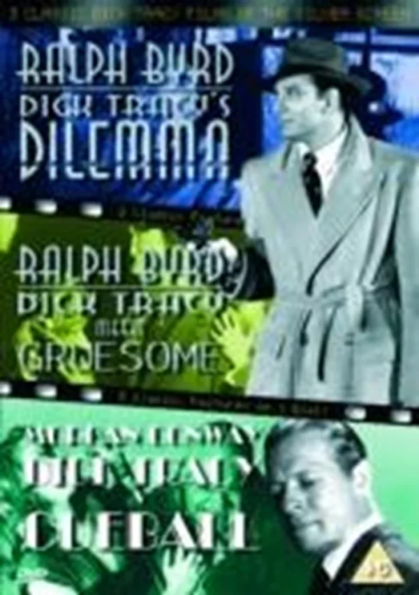 Dick Tracy's: Dilemma/ Gruesome/ Cueball Ralph Byrd 2004 New DVD Top-quality